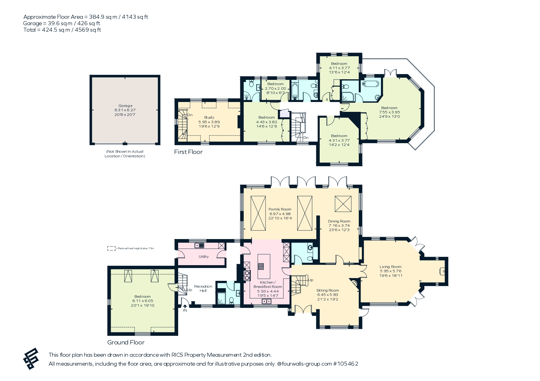 The Well House, Welcombe Hills, Stratford-Upon-Avon floorplan