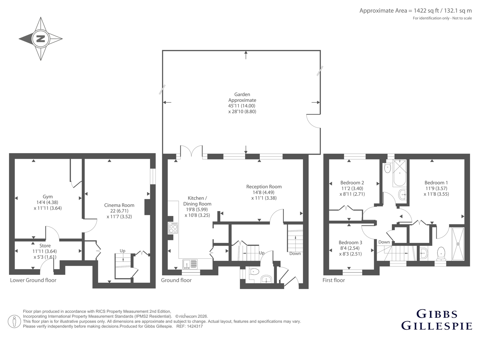 14, Barrington Drive, Uxbridge floorplan