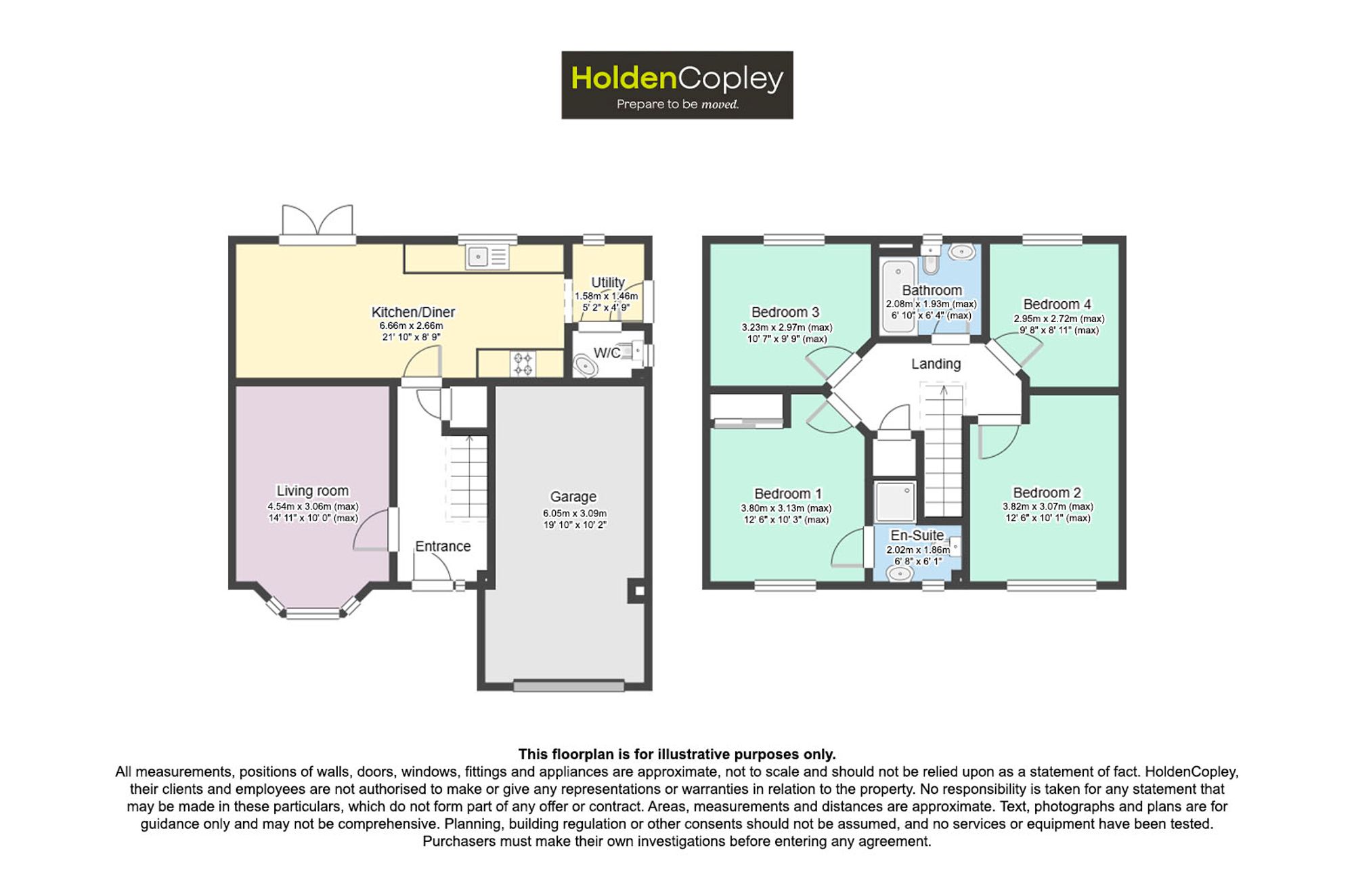 12 Griffon Drive, Nottingham floorplan