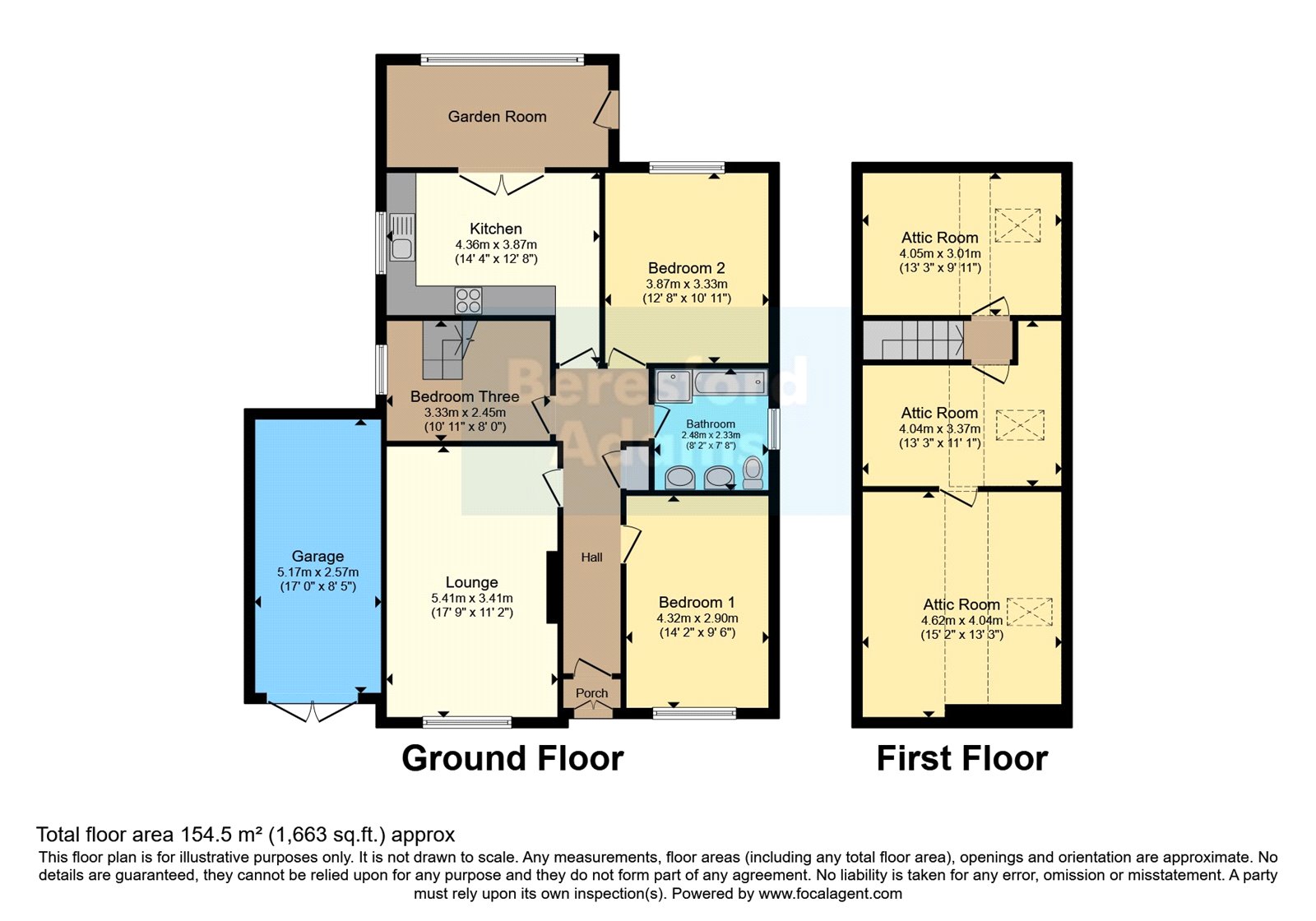 107, Victoria Road West, Denbighshire floorplan