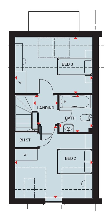 Fossil Bay, Clappers Lane, Earnley floorplan