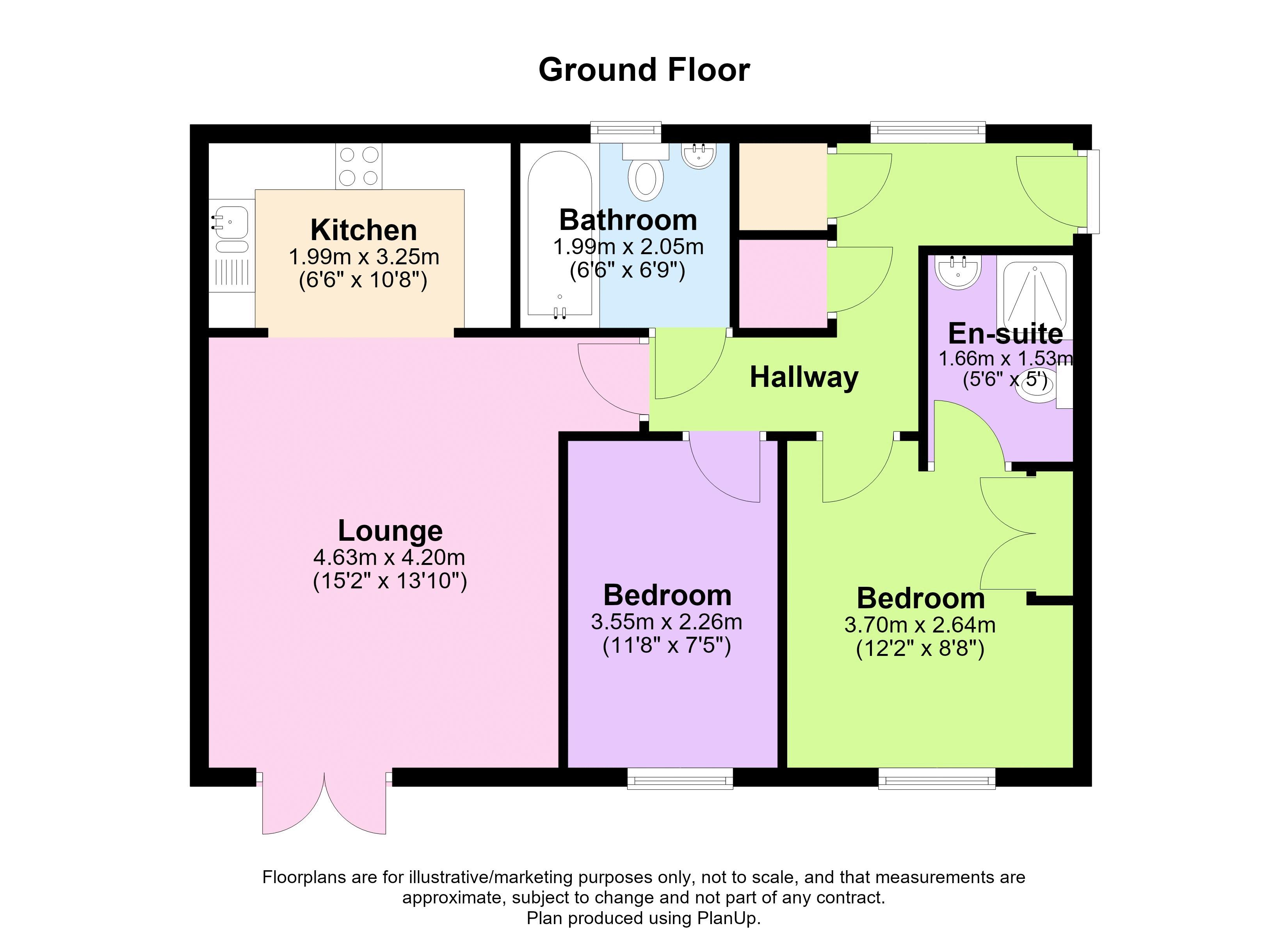 11 Kenfig House, Powis Close, Newport floorplan