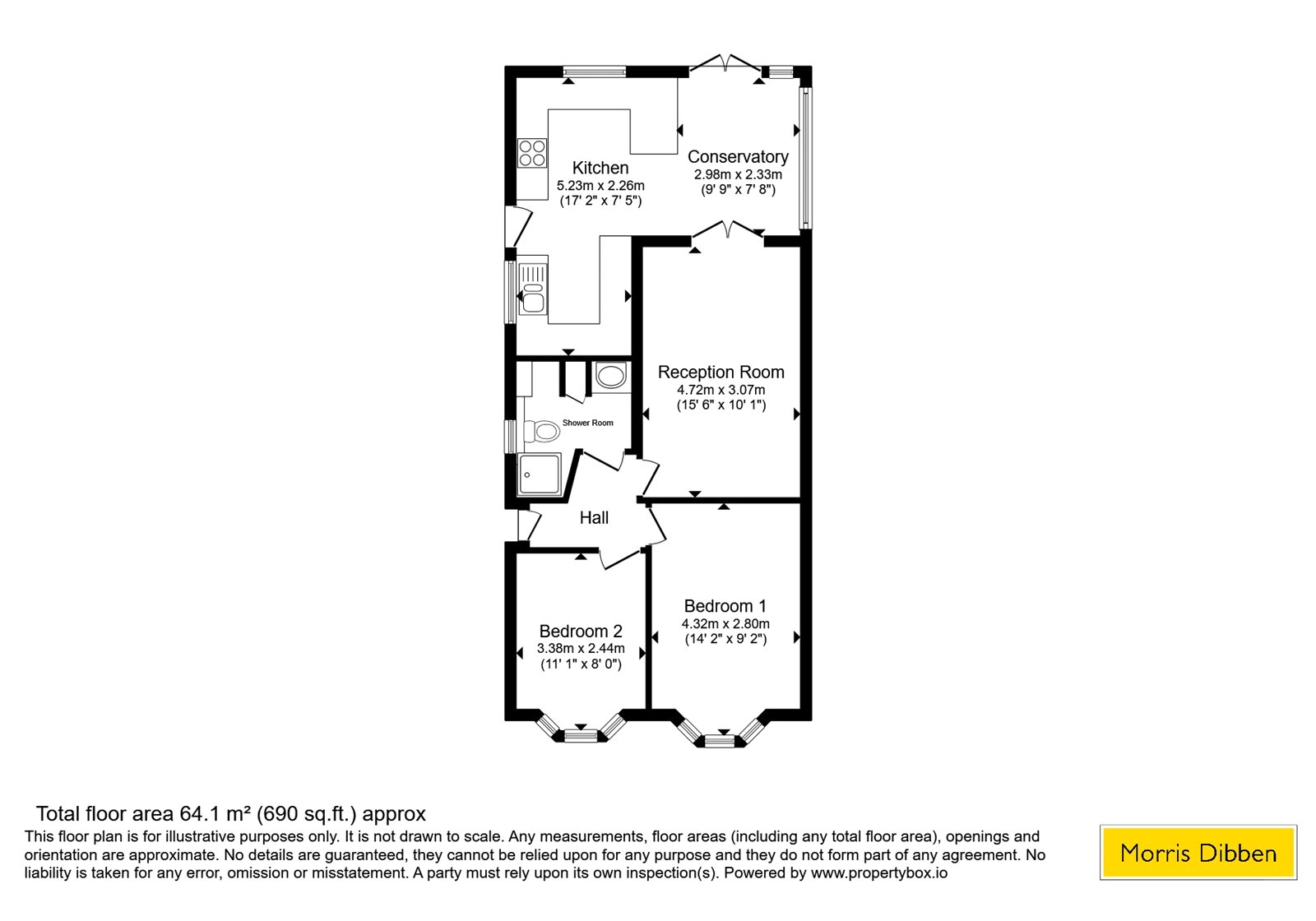 41, Woodmill Lane, Hampshire floorplan