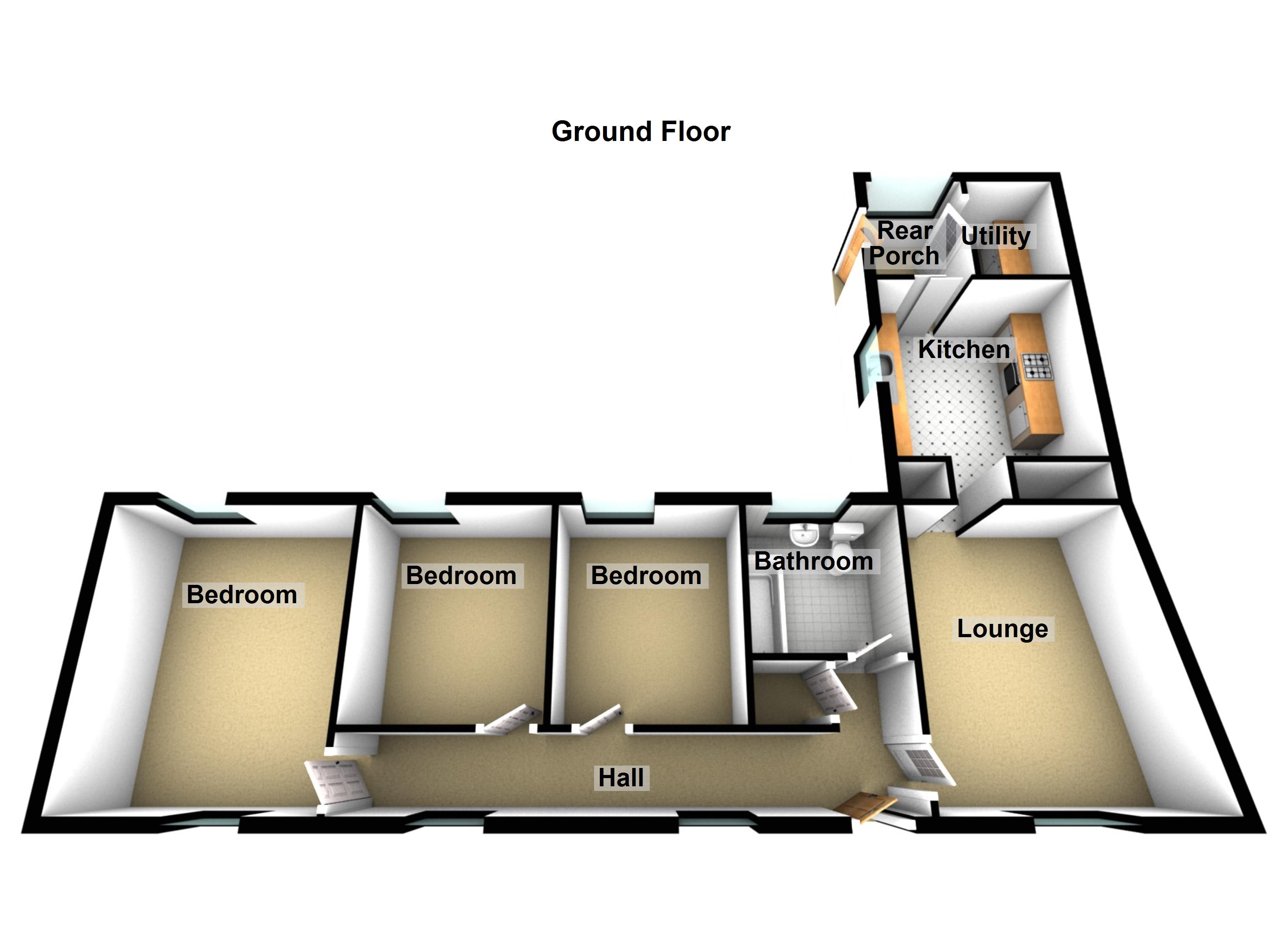 The Cottage, Alyth Road, Blairgowrie floorplan