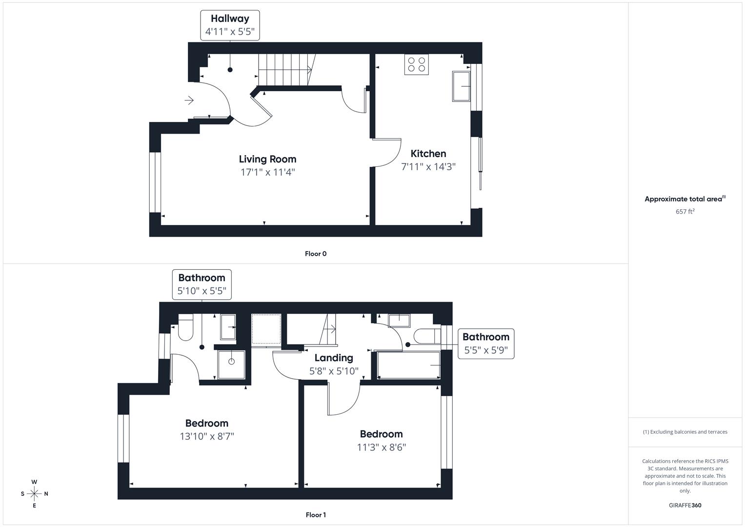 3, Flemming Avenue, Ruislip floorplan