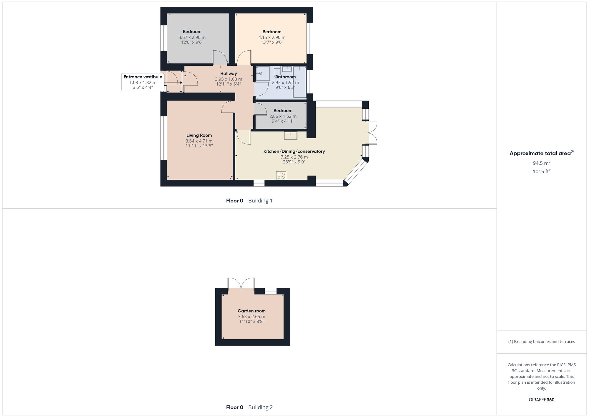 16 Rufford Place, Manchester floorplan