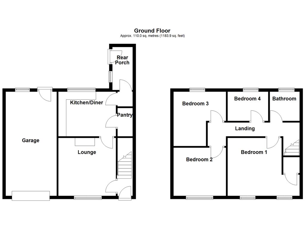 46, Daresbury Road, Sheffield floorplan
