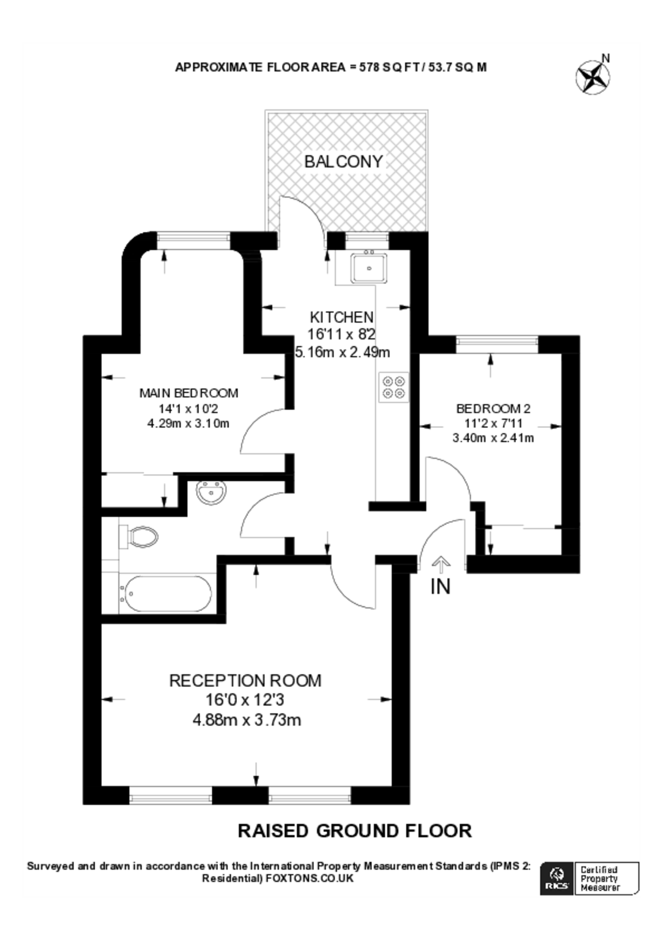 Dalston Lane, Dalston floorplan