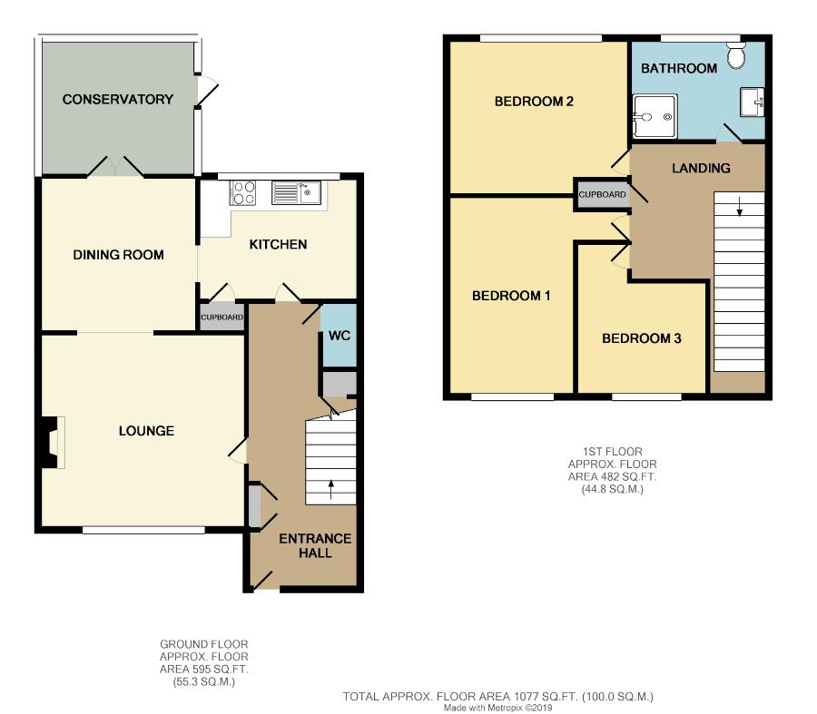 3 Bedrooms Semi-detached house to rent in Binmead Gardens, Bishopsworth, Bristol BS13