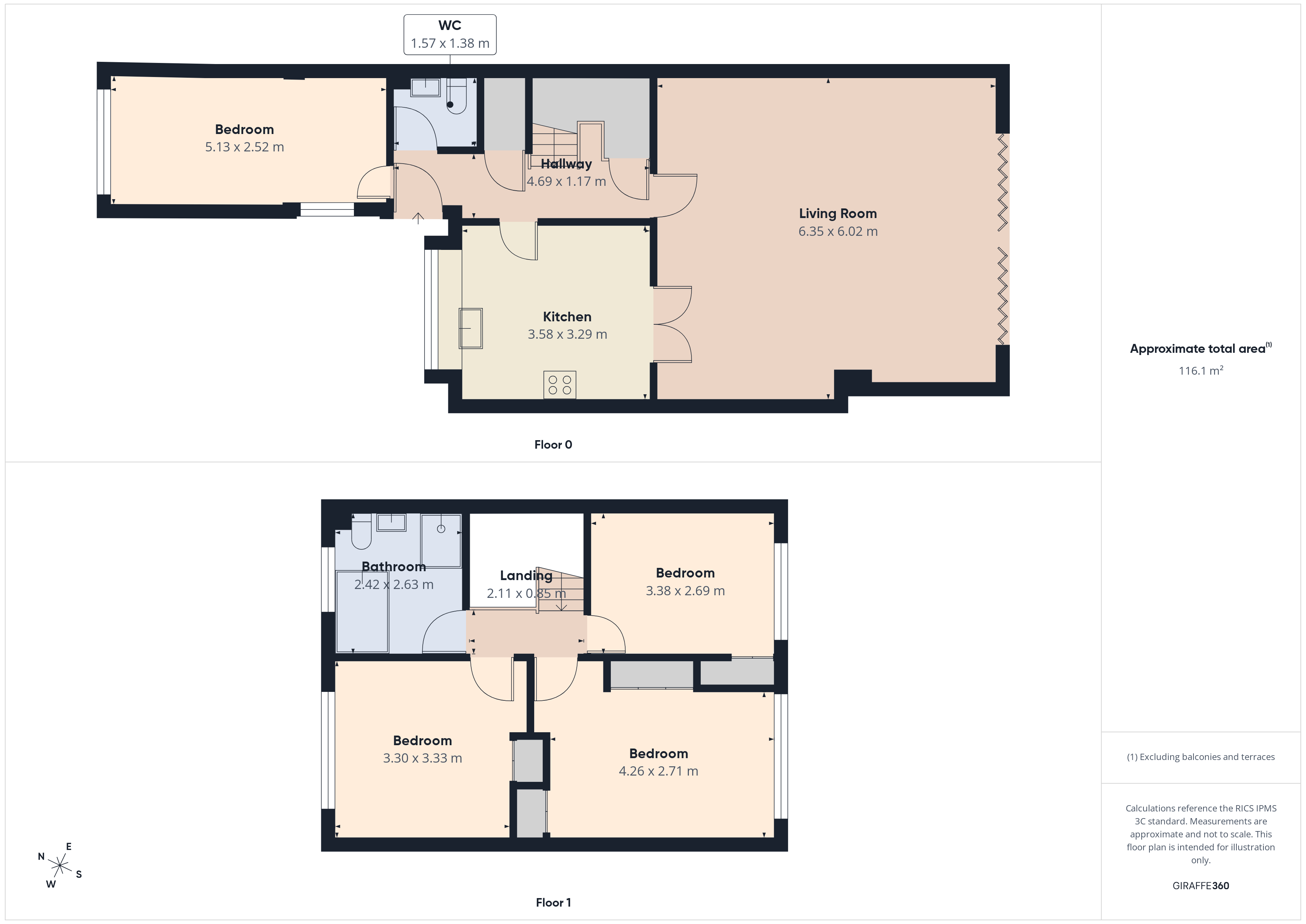Hardy Road, Hemel Hempstead floorplan
