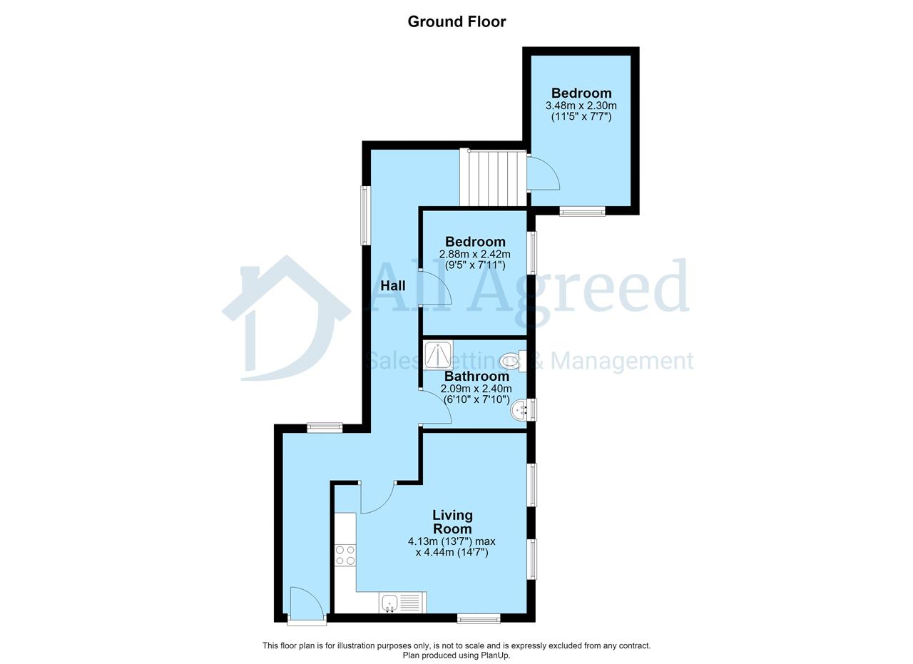 Apartment 10,, Erewash Works, Ilkeston floorplan