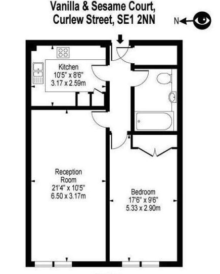 1 Bedrooms Flat to rent in Curlew Street, London SE1