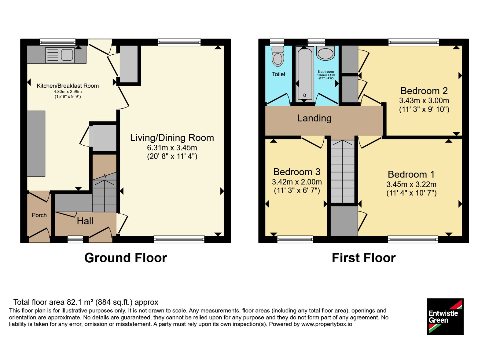 55, Lynton Road, Merseyside floorplan