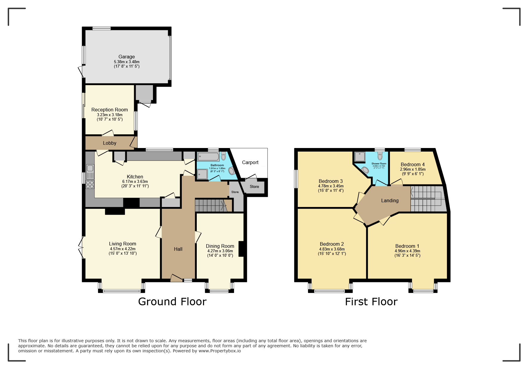 357, Farnborough Road, Hampshire floorplan