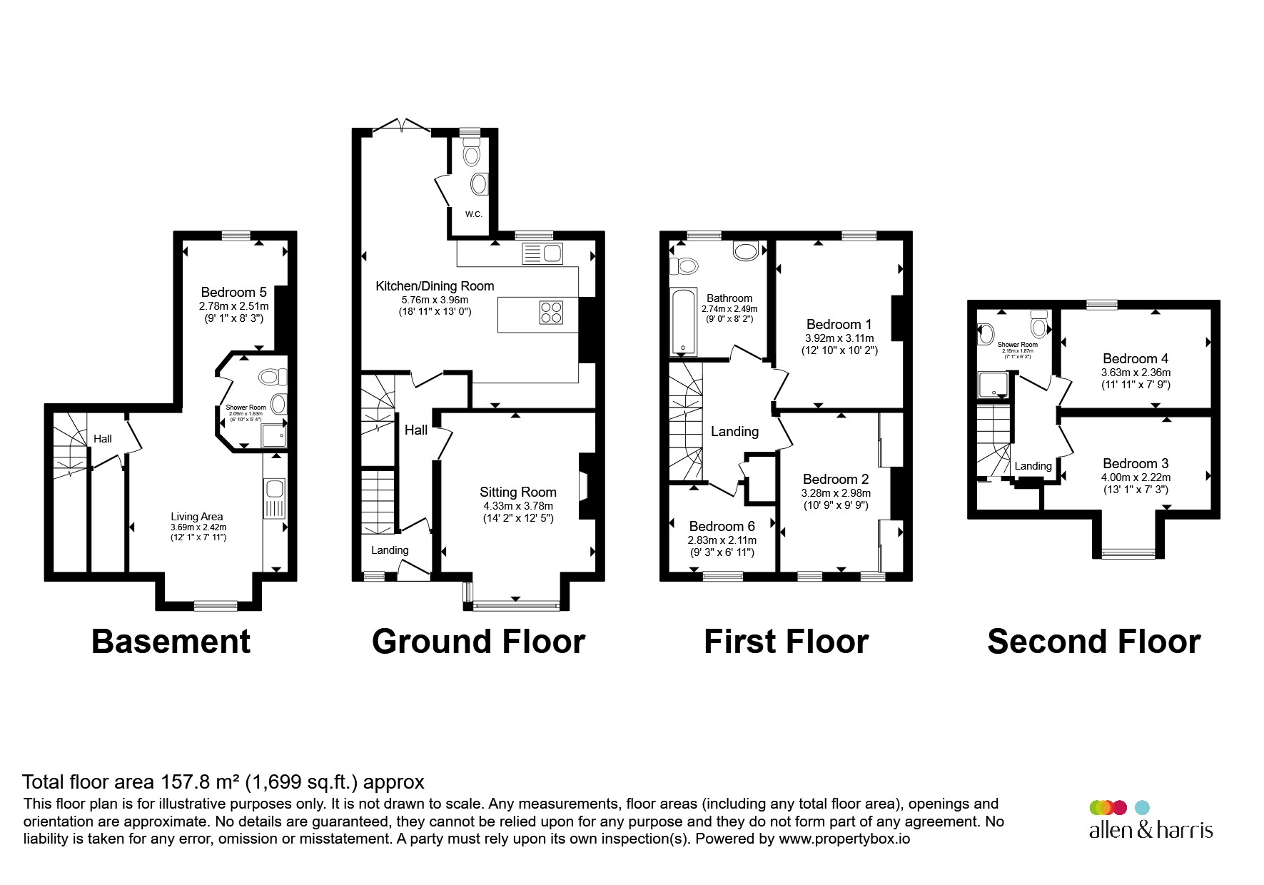 71, St Marys Road, Oxford floorplan