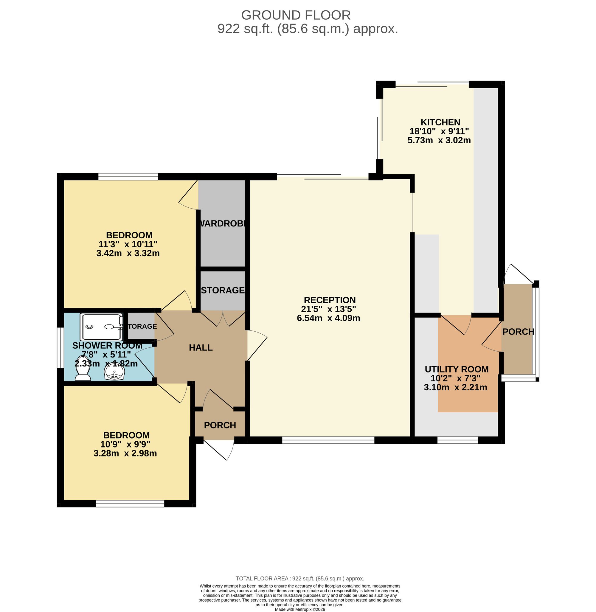43 Highfield Road, Blackwood floorplan