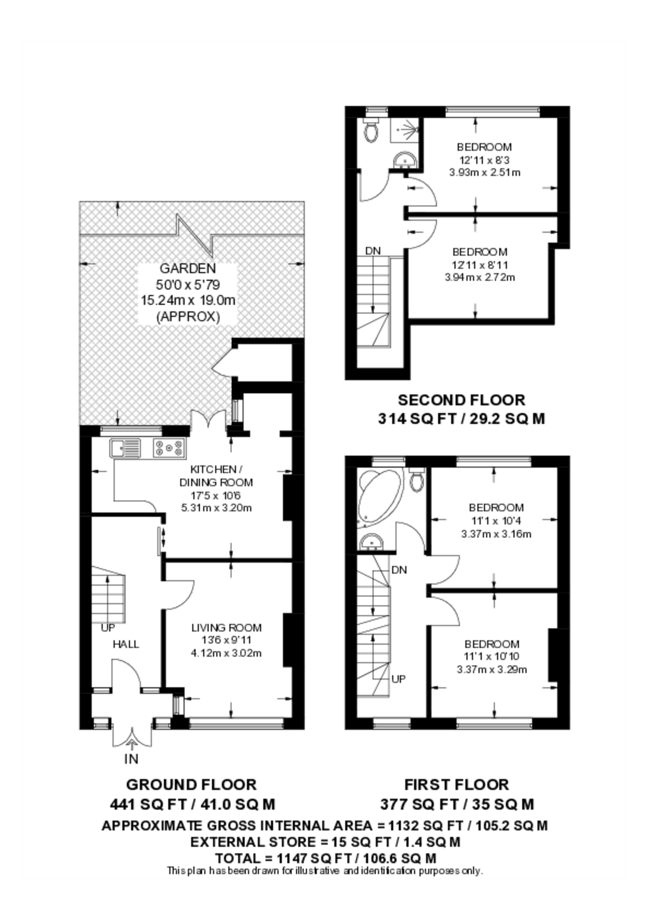 Berne Road, Thornton Heath floorplan