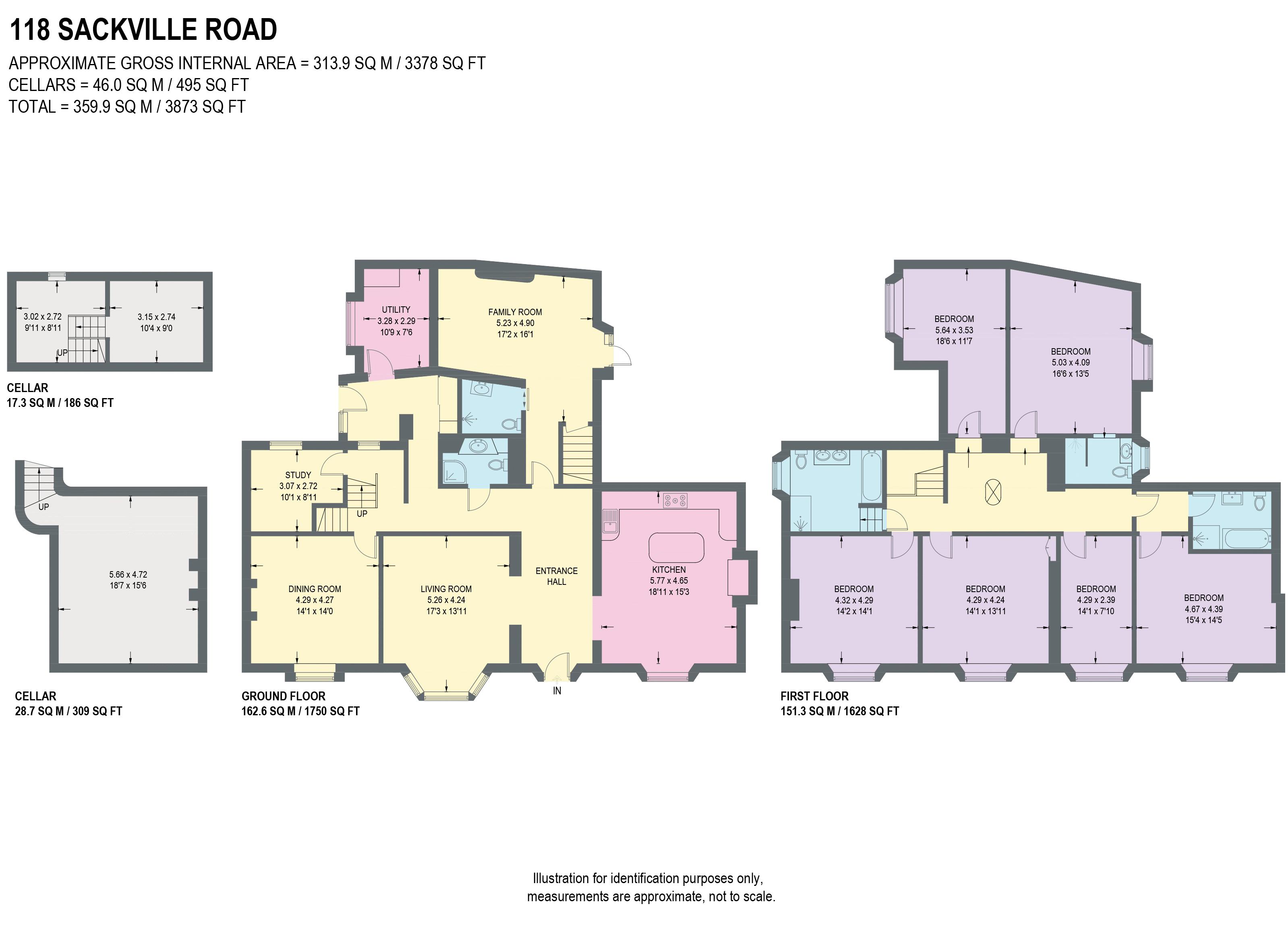 Crookes House, 118 Sackville Road, Sheffield floorplan