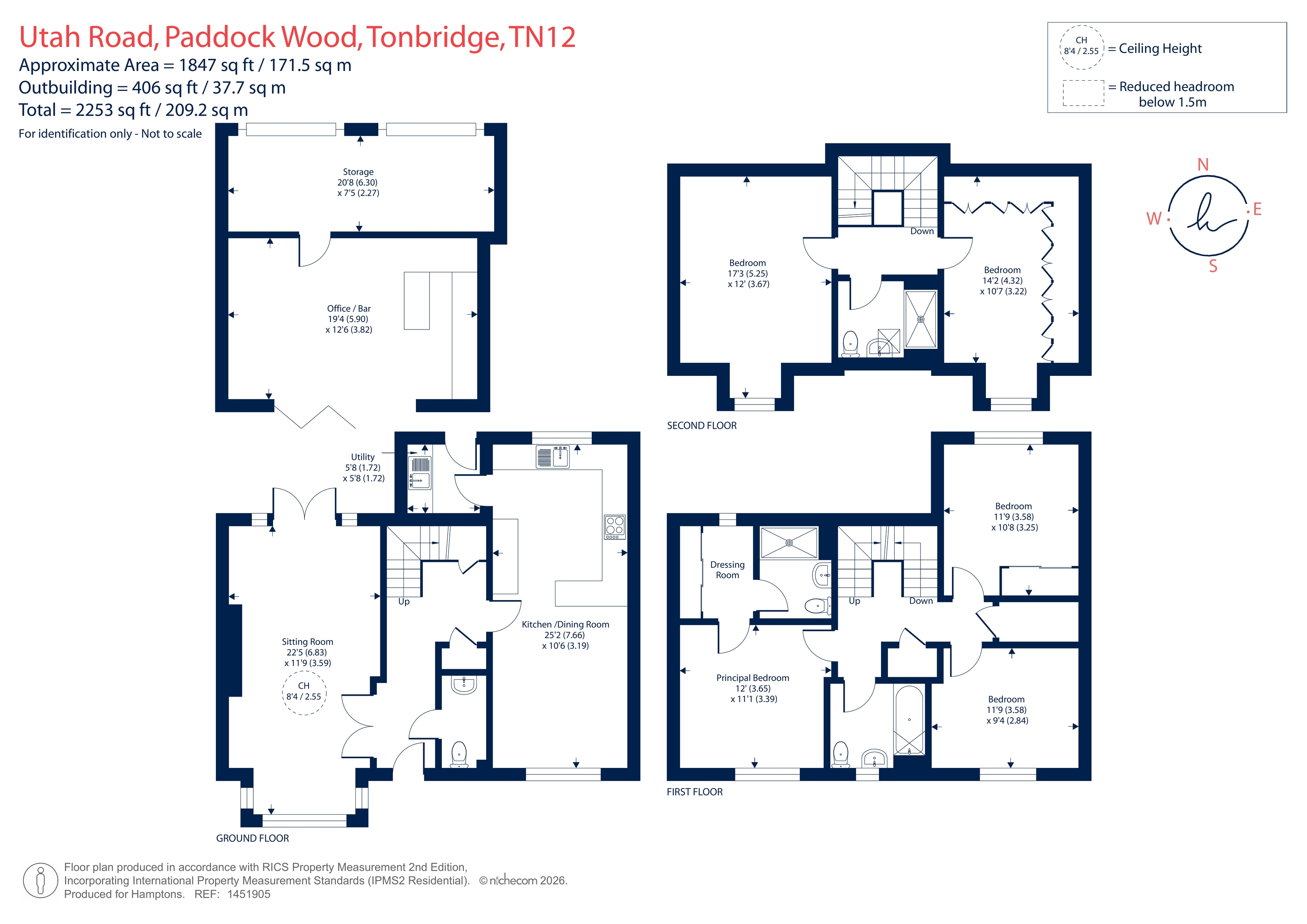 17, Utah Road, Tonbridge floorplan
