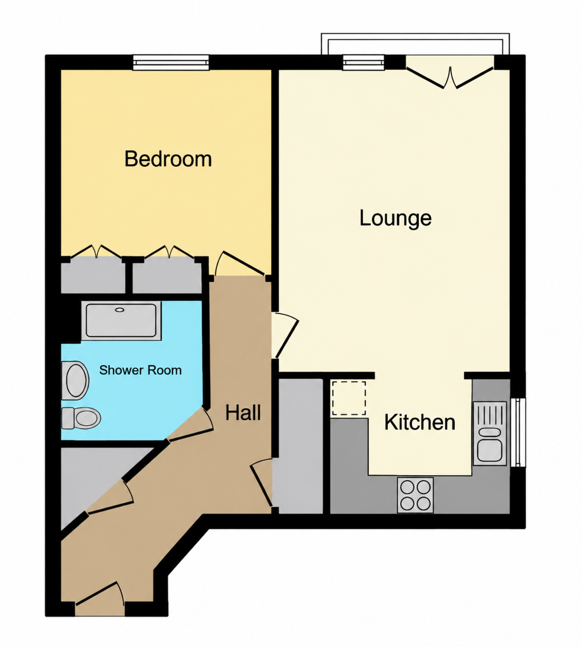 Quadrivium Point,Flat 42, Tuns Lane, Slough floorplan