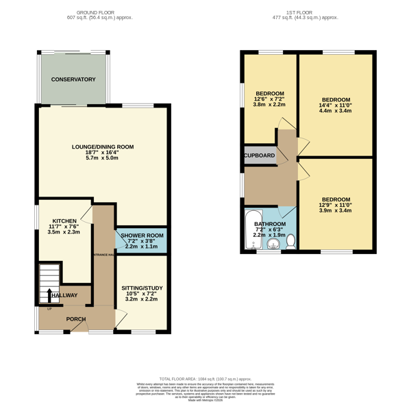 Gibbs Hill Road, West Midlands floorplan
