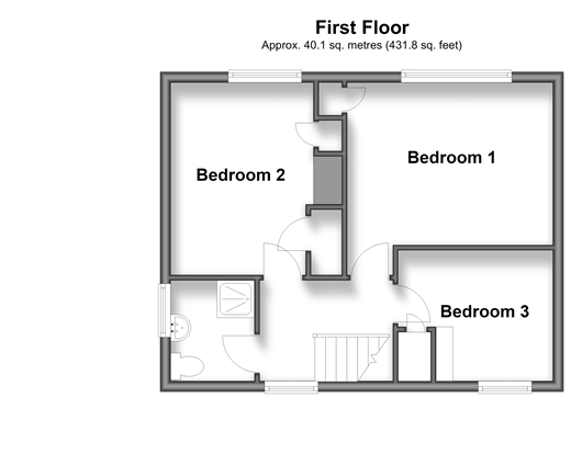 Target Firs Temple Ewell, Dover floorplan