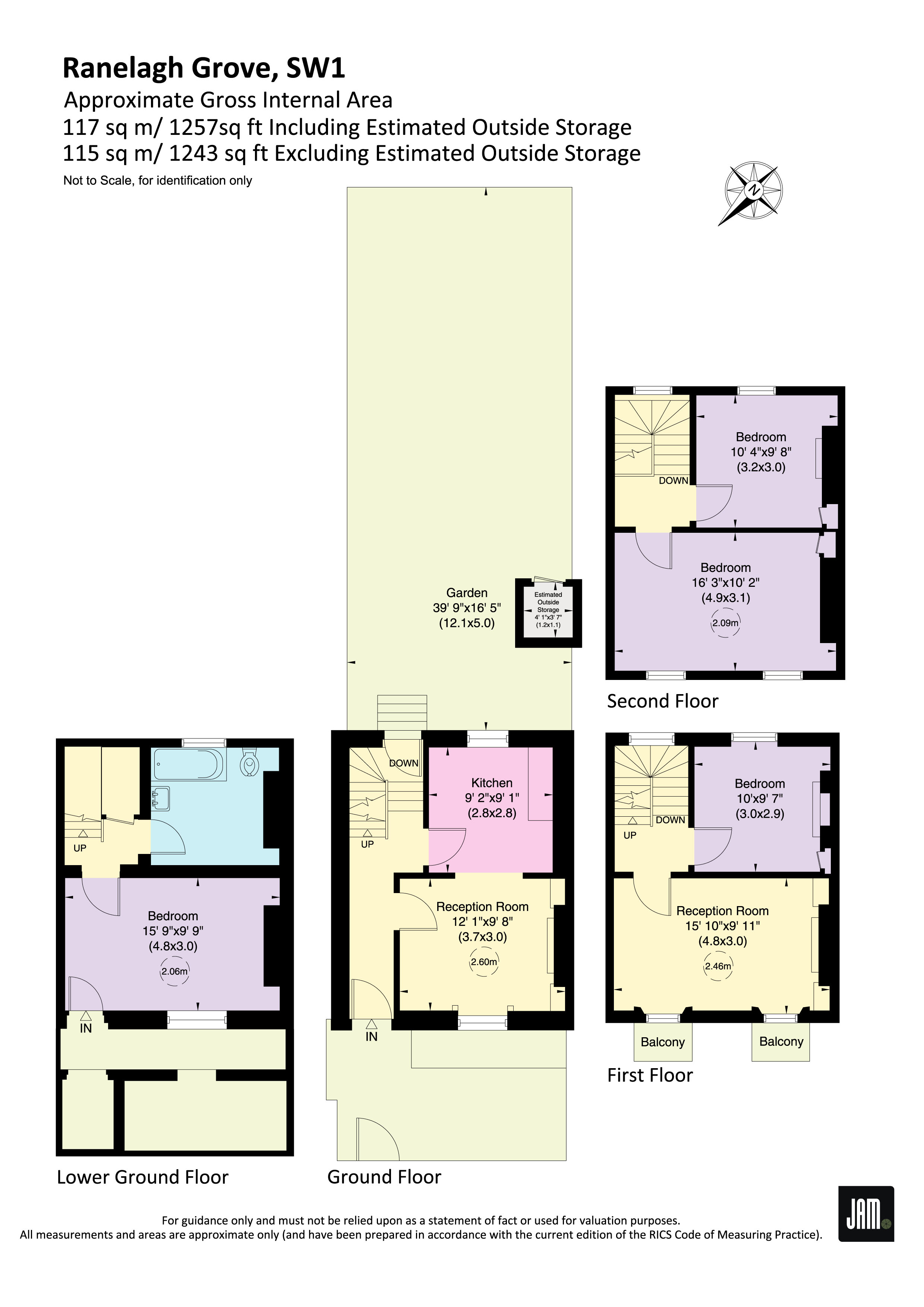 13, Ranelagh Grove, London floorplan