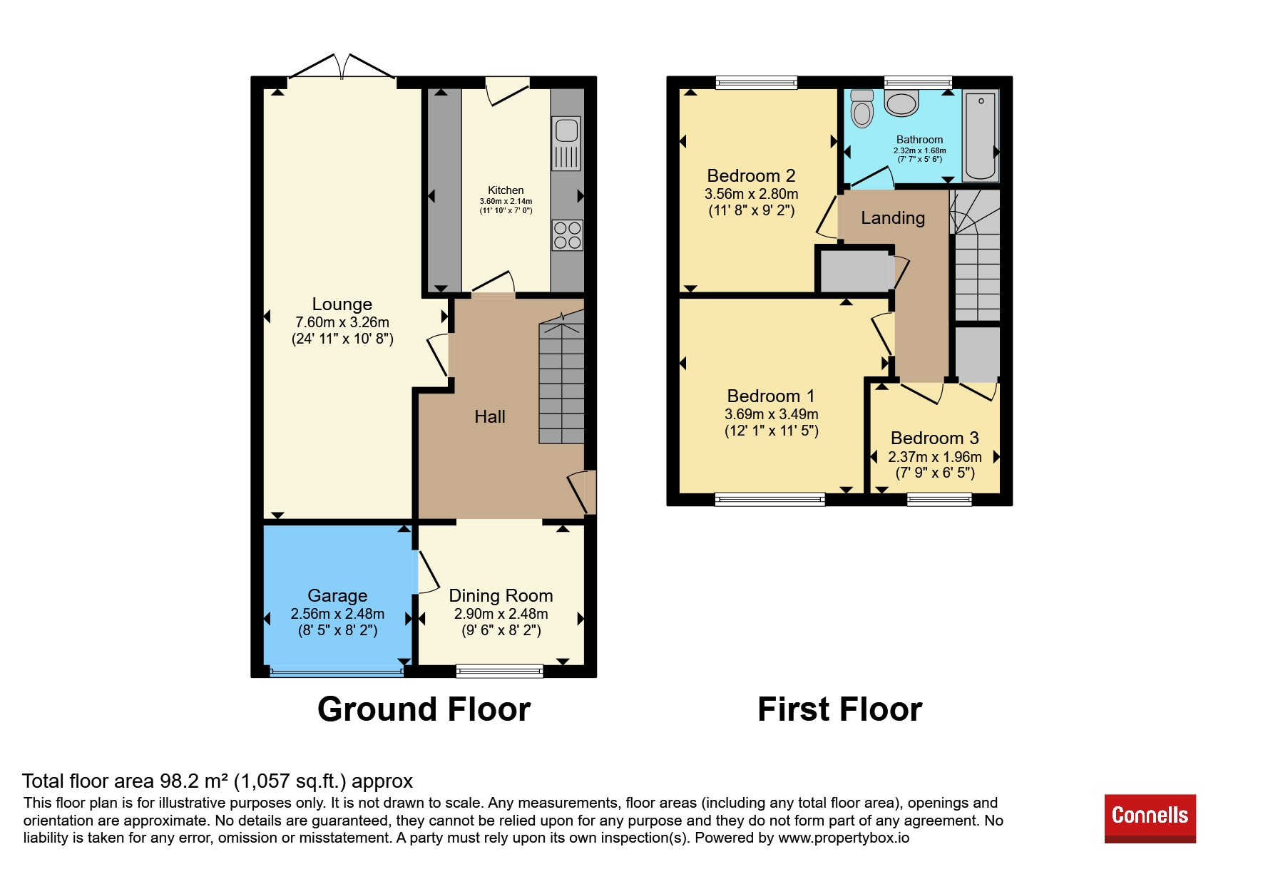 25, Alpine Rise, Coventry floorplan