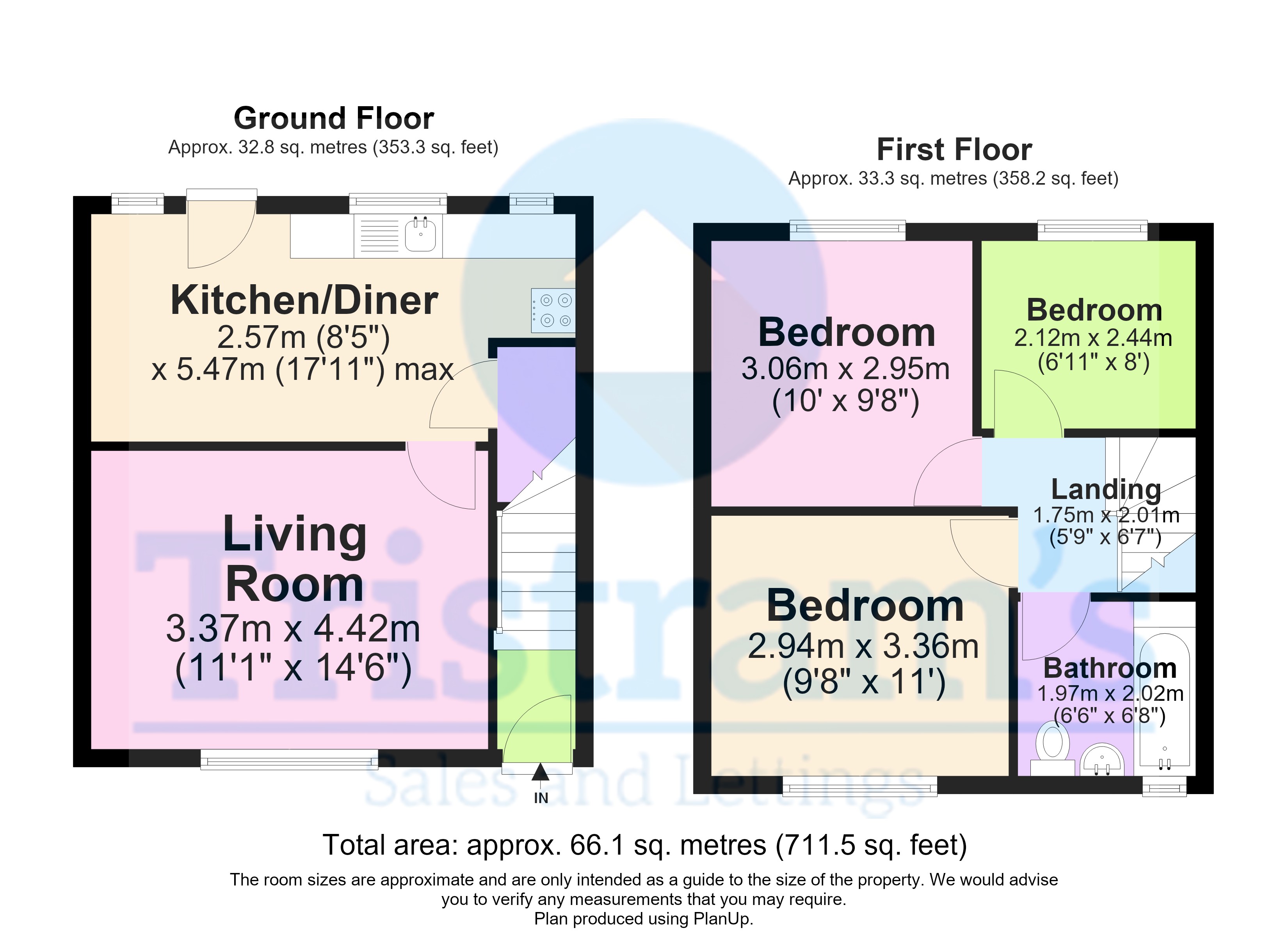 18, Deepdene Way, Nottingham floorplan