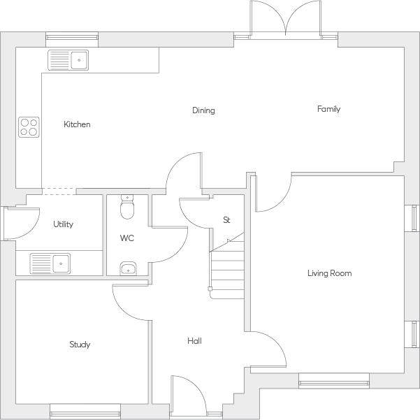 134, Chapelgarth, Sunderland floorplan