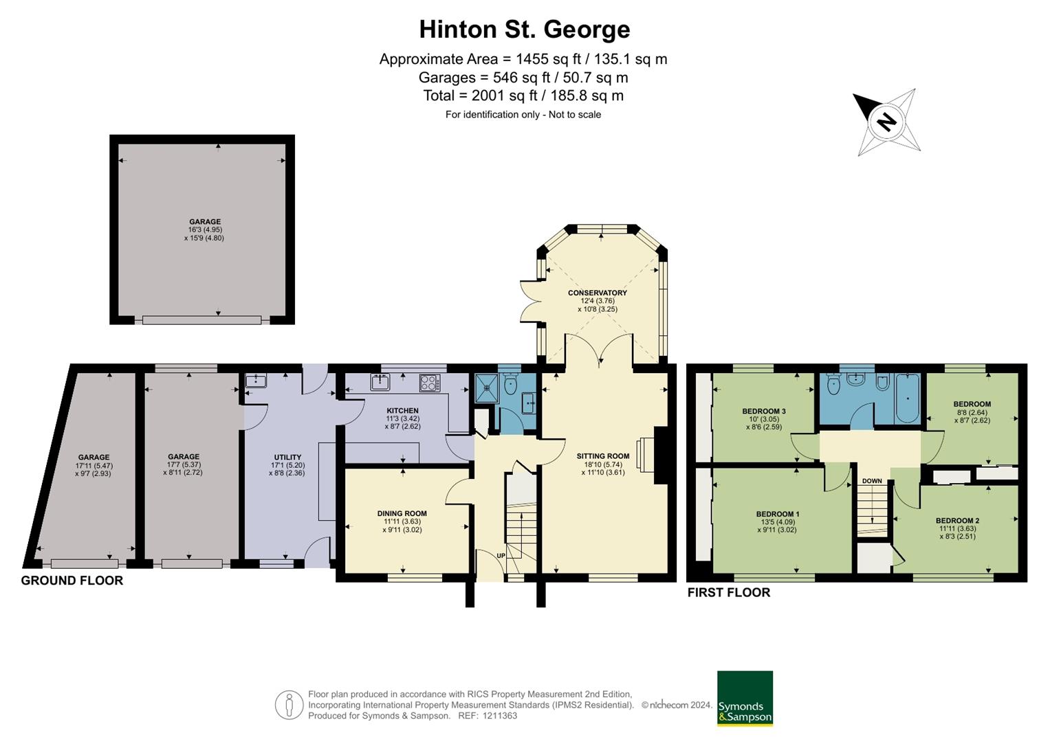 South Street, Hinton St. George floorplan
