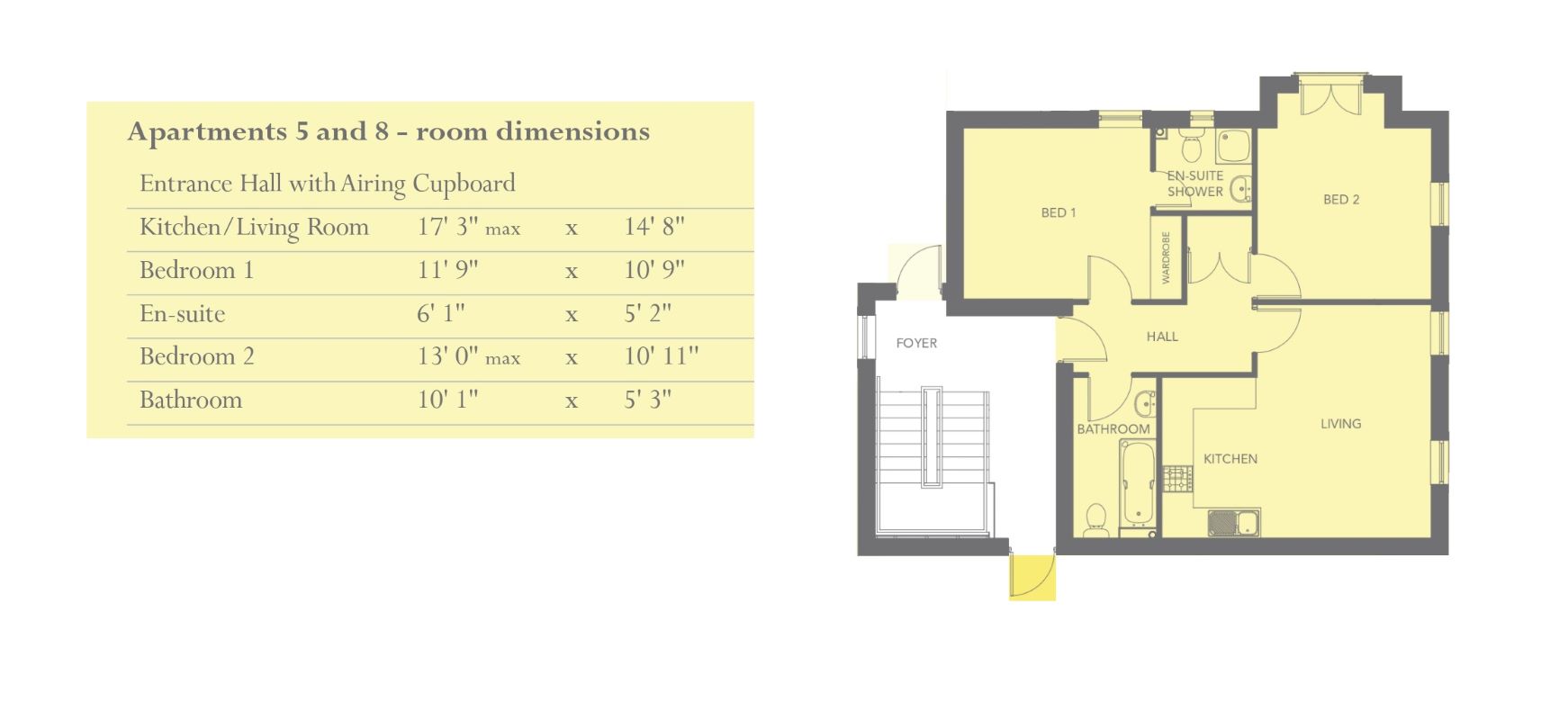 8 Ashlar House, Reed Court, Swindon floorplan