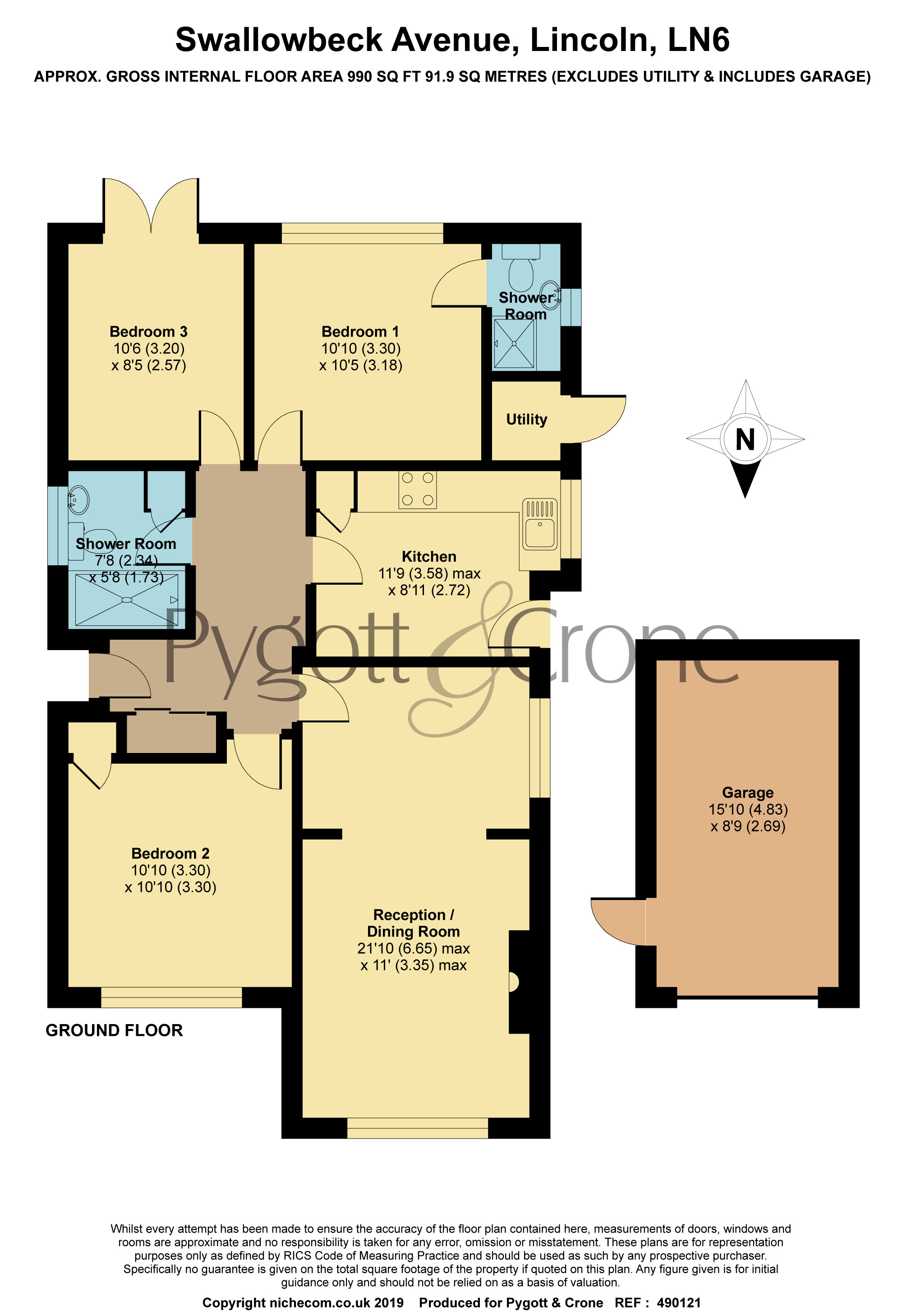 3 Bedrooms Bungalow for sale in Swallowbeck Avenue, Lincoln LN6