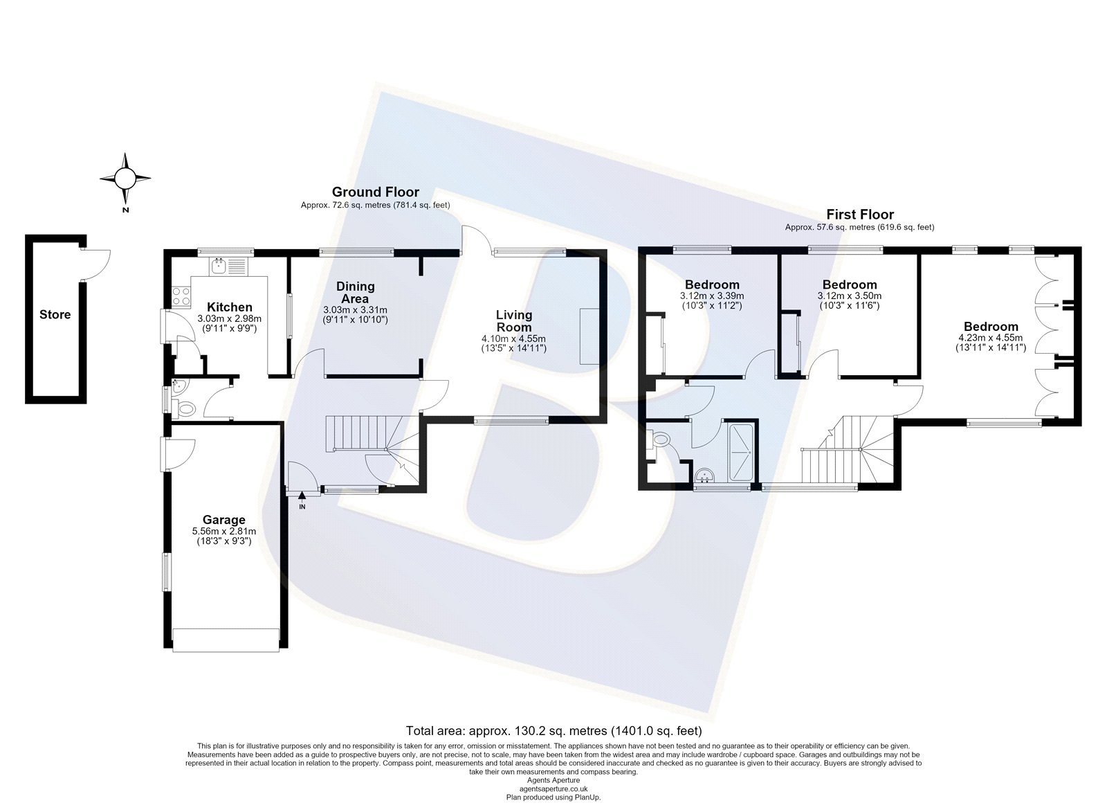 188, Lower Higham Road, Kent floorplan
