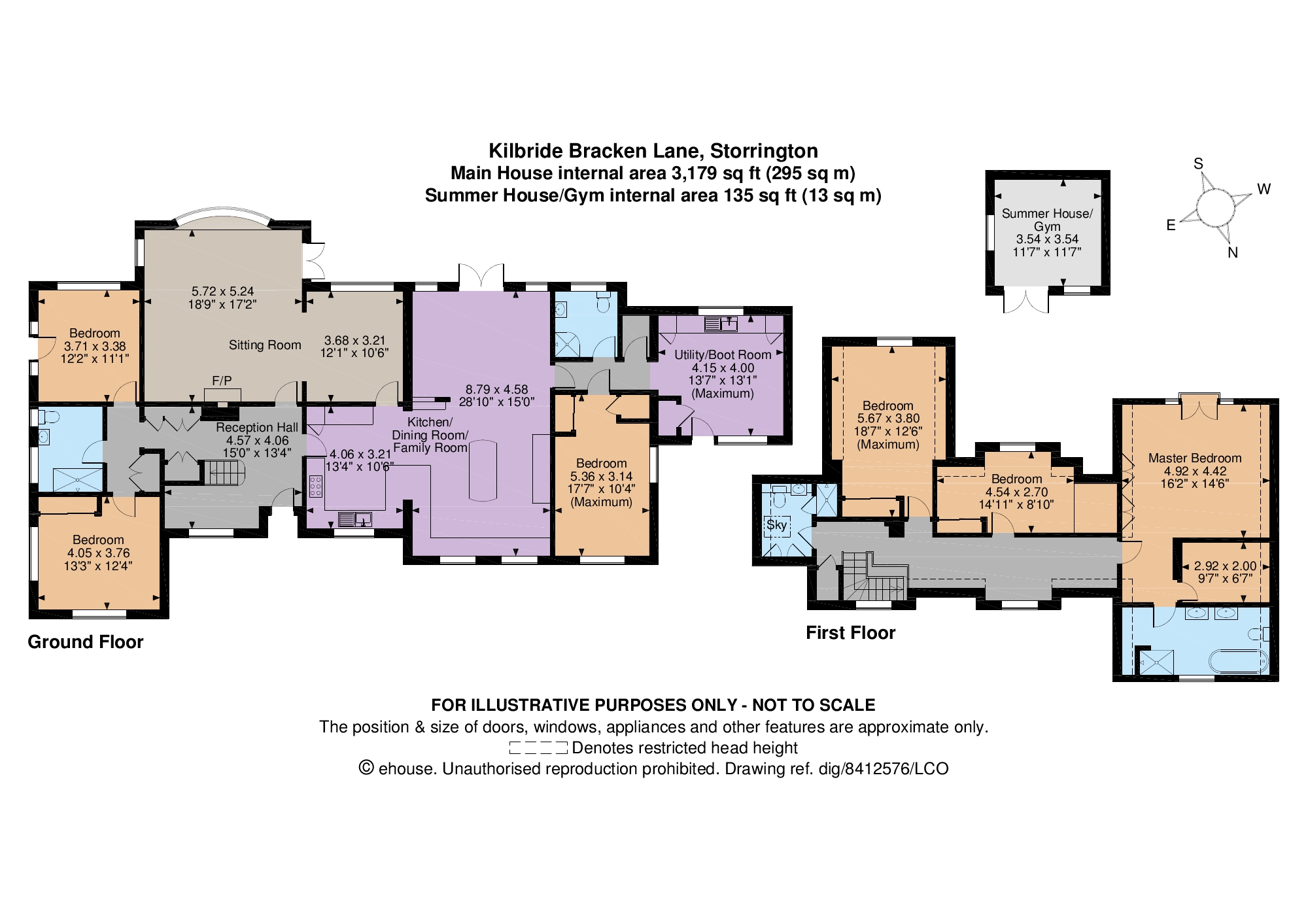 6 bed detached house for sale in Bracken Lane, Storrington, West Sussex