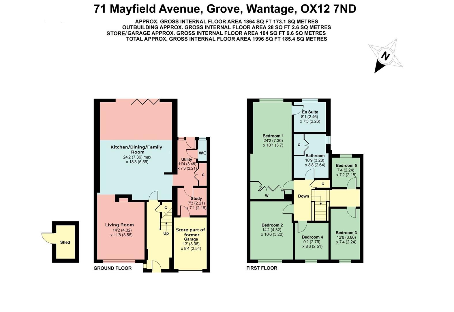 5 Bedrooms  for sale in Mayfield Avenue, Grove, Wantage OX12