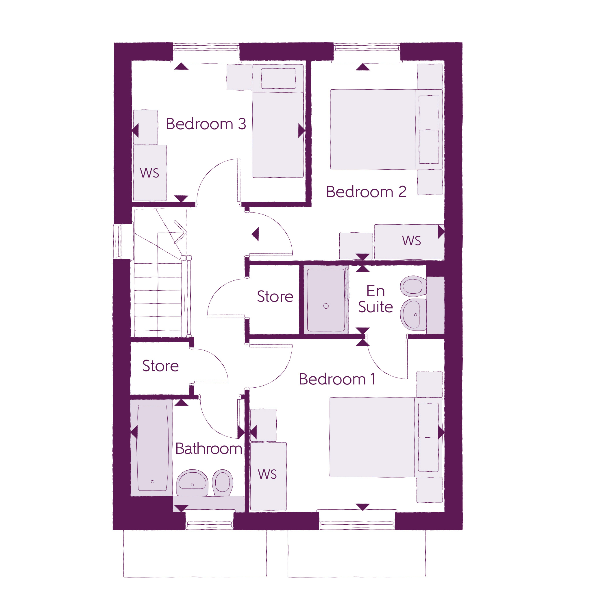 185, Lanchester Road, Sniperley Farm floorplan