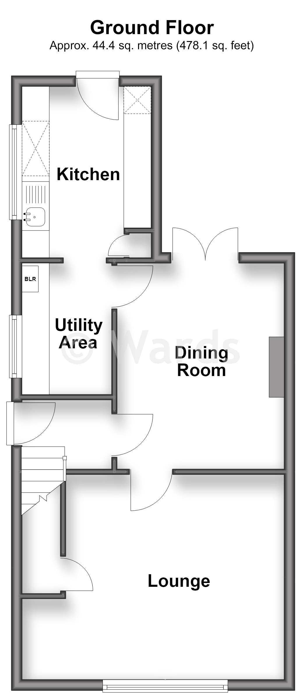 3, Warren Road, Littlestone floorplan