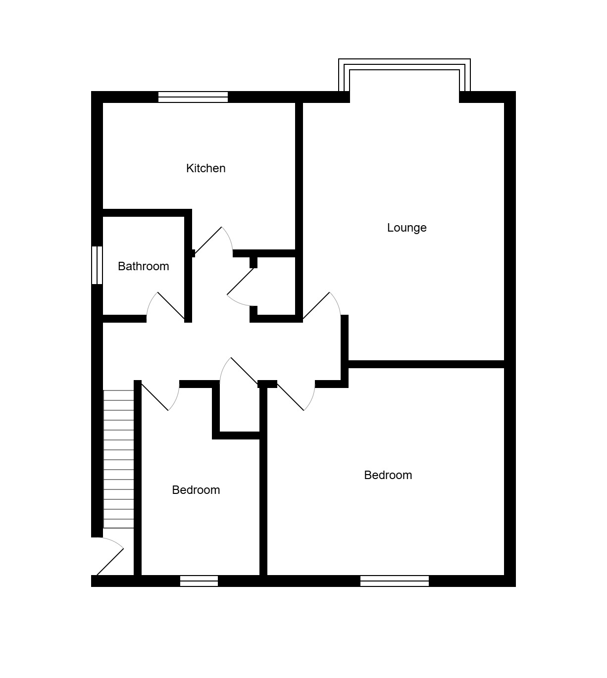 132, Nab Wood Drive, Bradford floorplan