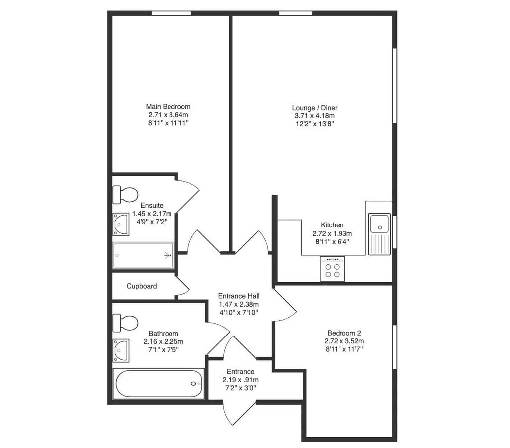4 Hazelnut House, Squirrels Close, Swanley floorplan