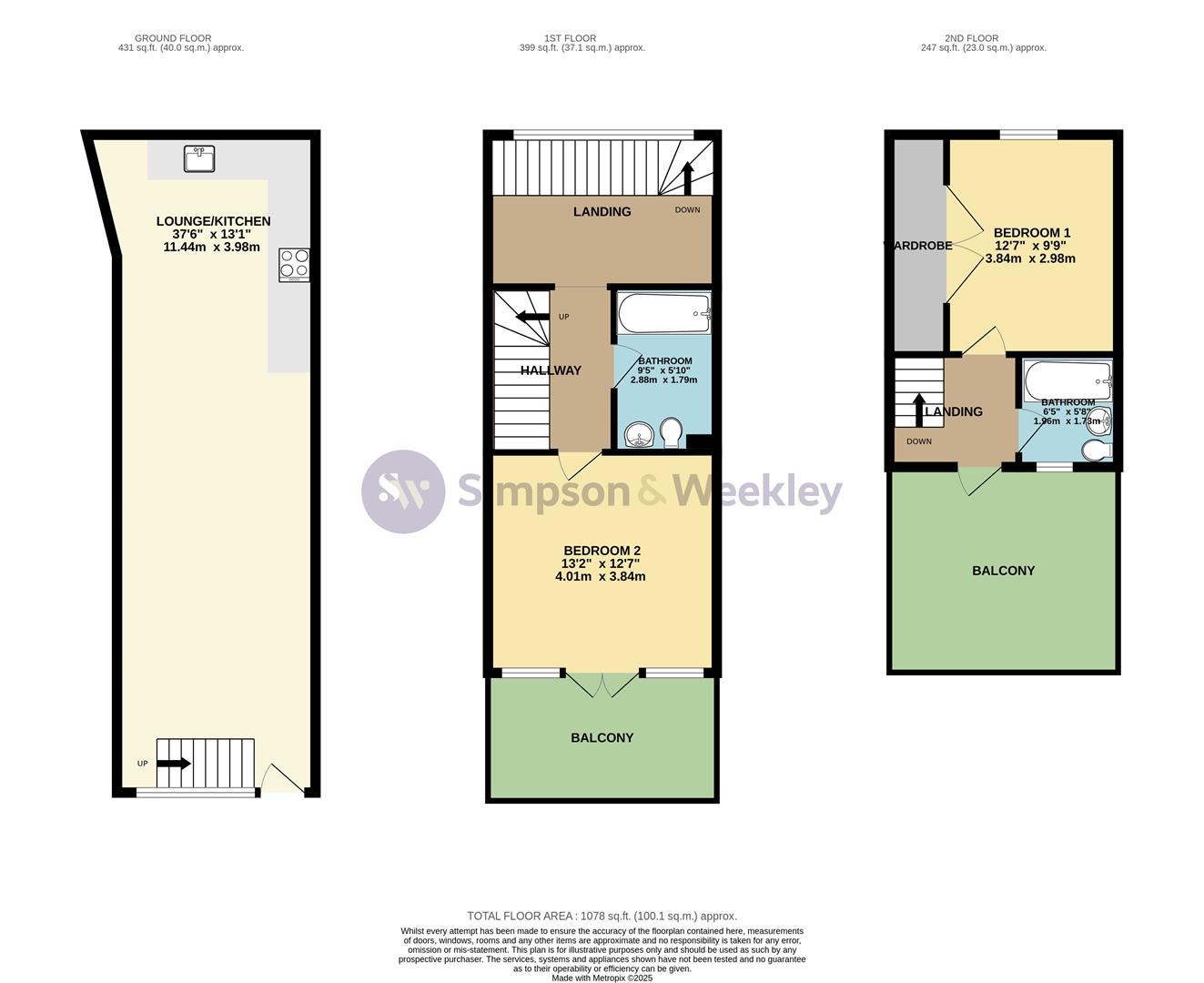 Station House, 4a Higham Road, Rushden floorplan