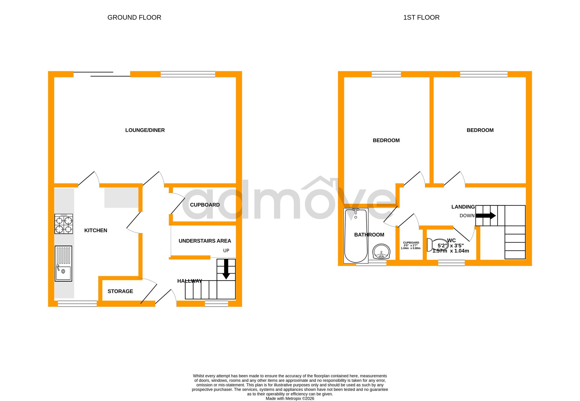 16 Churchstoke Walk, Manchester floorplan