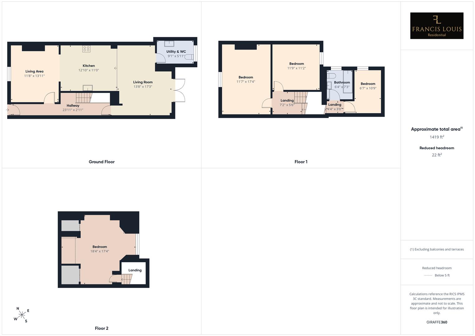 12, Codrington Street, Exeter floorplan