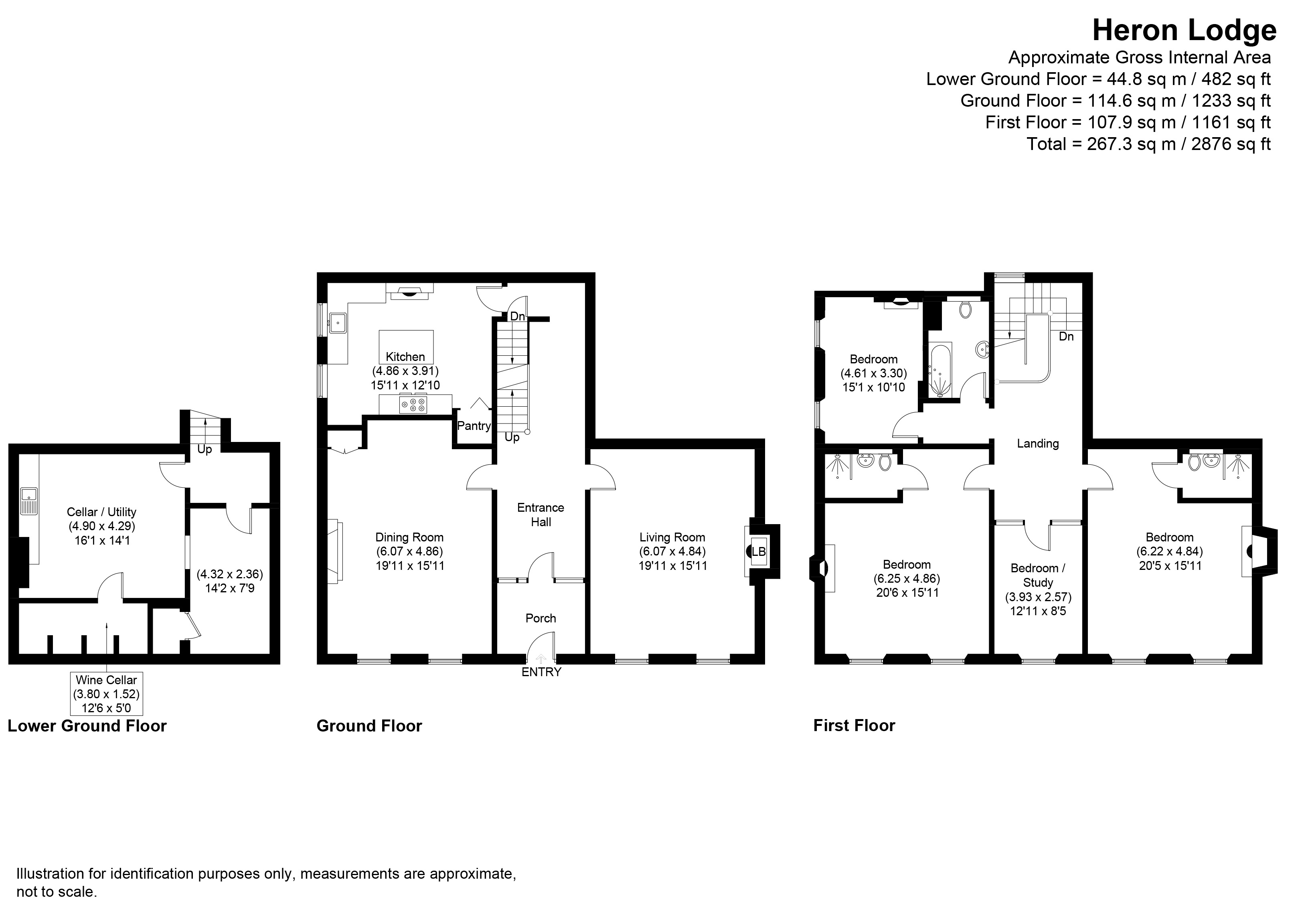 1, Heron Lodge, Worcester floorplan