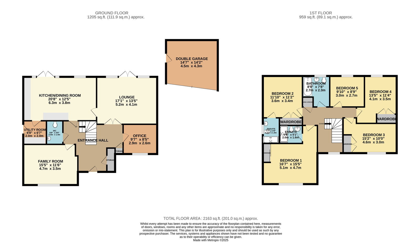 4 Mason Avenue, Lichfield floorplan