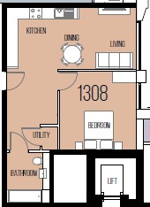 13.08 The Forge,, 13.08 The Forge, Liverpool floorplan