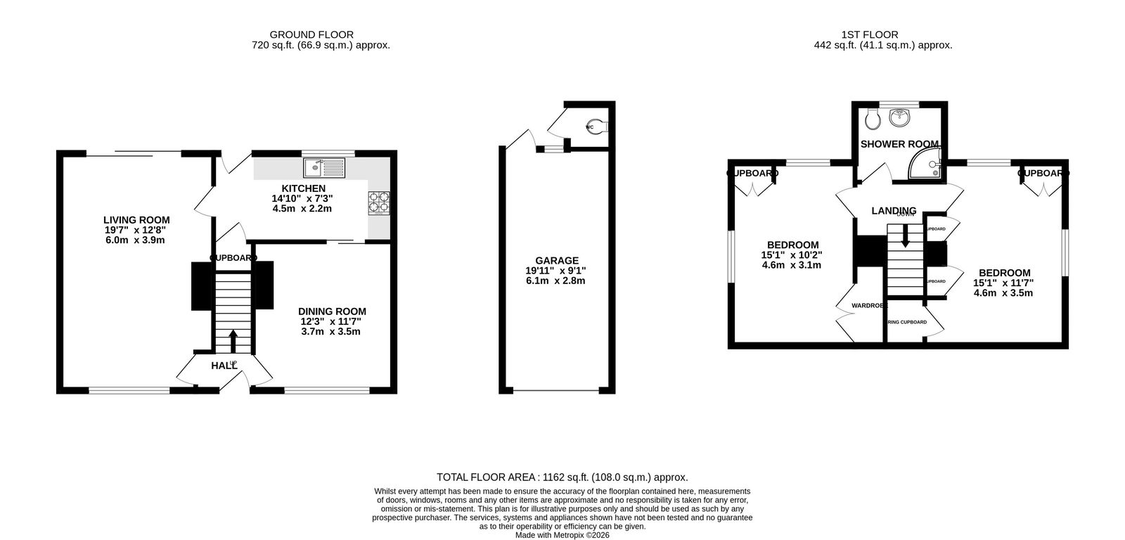 36, Staunton Road, Minehead floorplan