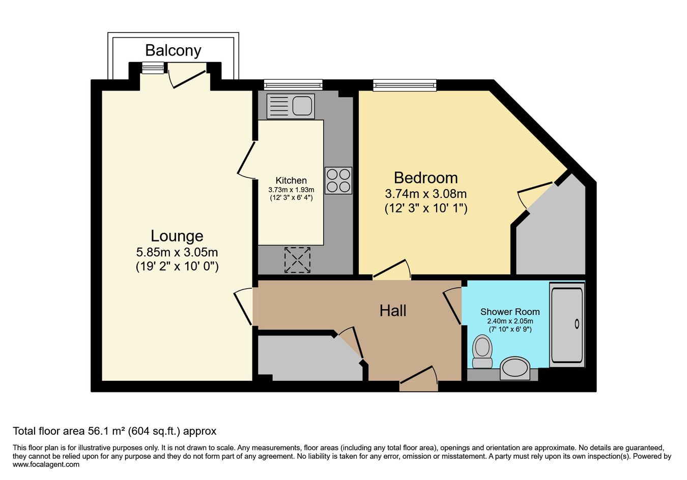 Invicta Lodge, Nash Road, Kent floorplan