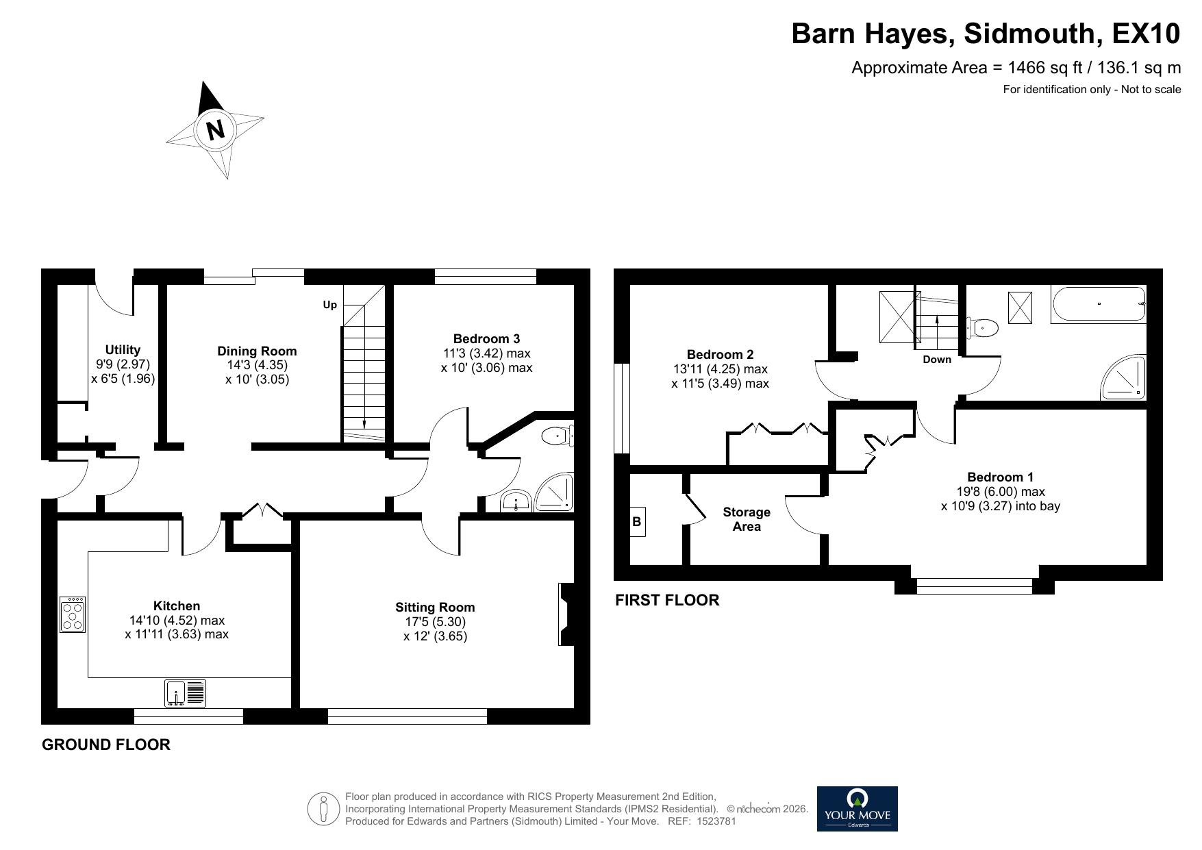 27, Barn Hayes, Devon floorplan