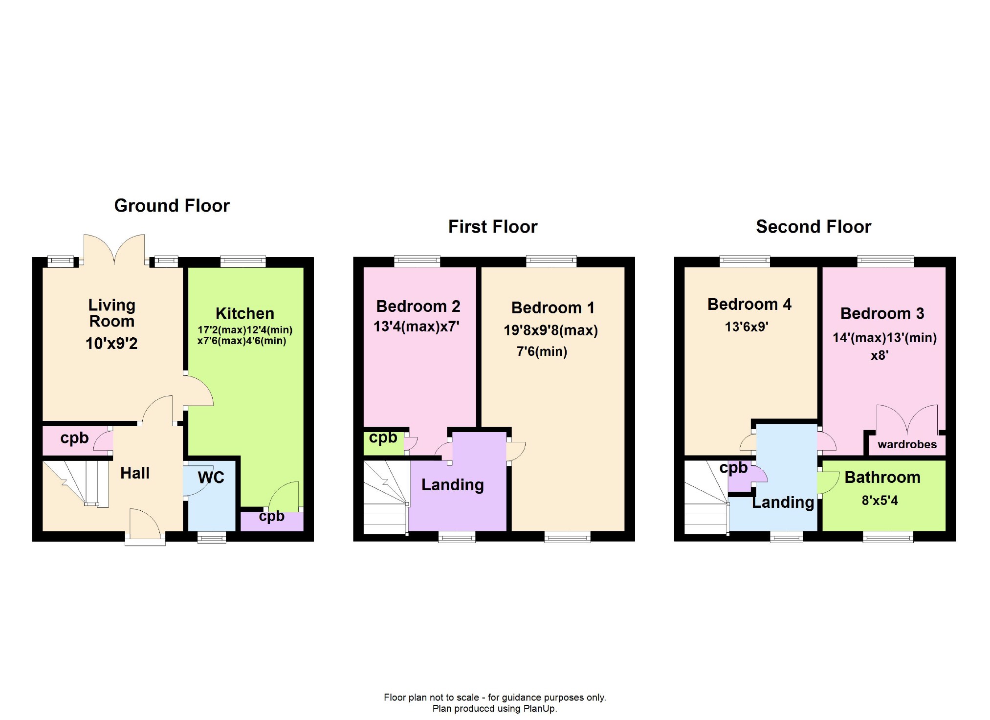Gainsborough Road, Corby, Northamptonshire NN18, 4 bedroom town house